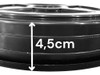 Kit 2 Peças Prato Para Vaso Redondo Plástico - Grande 30 Cm 3
