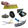 Kit De Limpeza Cavalo Raspadeira + Escovão + Rodo + Tesoura 0