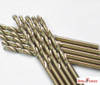 10pcs 3/32  Hss Cobalto M35 Broca Redonda Mango Resistente D 6