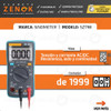 Multimetro Digital Profesional Lcd Luz Electricidad Operario 1