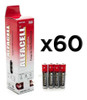 Pilha Palito Aaa 3a Alfacel 1,5v Caixa 60 Un Original 2