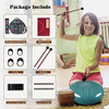 Tambor De 10 Lenguas De Acero Para Meditacion, Yoga Verde 4
