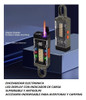 Encendedor Electrico + Foco Linterna 20w + Base De Carga Usb 2