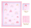 Baby Bees Rainbows 4 Piezas Juegos De Cama De Cuna Para Niño 1 Baby Bees Rainbows 4 Piezas Juegos De Cama De Cuna Para Niño 1