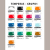 Tempera Profesional Alba Verde Mediano(752) 18ml 2