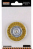 Escova Circular 100mm (diâmetro) E Haste 10mm Starfer 0