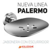 Jabonera Palermo Con Escurridor Currao Baño Sanitario Oferta 1