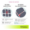 Probeta De Vidrio Hda Boro 3.3 Base Plástica 2000ml 5