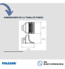 Skimmer Vulcano 20cm + Kit Accesorios Para Pileta Fibra 7