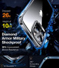 Funda Transparente Para iPhone 14 Pro Case Aprueba Golpes De 1