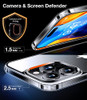 Funda Transparente Para iPhone 14 Pro Case Aprueba Golpes De 2