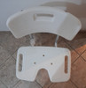 Silla Para Ducha Aluminio Higiene Ortopedica Asiento En U 3