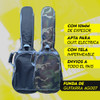 Funda De Guitarra Electrica Acolchada Reforzada Mochila Band 2