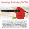 Sopladora Aspiradora De Mano Nappo 800w 12000rpm 7