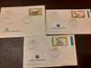 3 Sobres Primer Día Correo Ordinario Aves Argentinas 1995 2