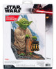 Kit De Punto De Cruz Yoda, Tela Aida Blanca 14 Cnt, 20cm X 3 1