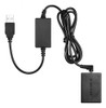 5v Usb Para Lp-e17 Dummy Battery Pack Dc Coupler Adapter 0