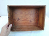 Linda Antigua Caja Madera Con Publicidades Tirol Anis Flor D 2