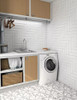 Revestimiento Subway Biselado Blanco Brillante 8,5x30 1calid 1