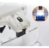 Lupa Anteojo Vincha Cabeza Luz Led 5 Lentes Cosmetologia 4