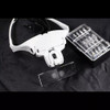 Lupa Anteojo Vincha Cabeza Luz Led 5 Lentes Cosmetologia 5
