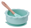 Bowl Silicone Com Ventosa E Colher Bambu Ecológico 1 Bowl Silicone Com Ventosa E Colher Bambu Ecológico 1