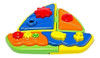 Brinquedo Barquinho Lúdico Quebra Cabeça Colorido 0