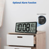 Wallarge Reloj De Pared Digital Grande Funciona Con Pilas Pa 4
