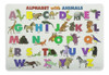 Alfabeto De Aprendizaje Sin Dolor Con Animales Placemat 0