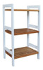 Estantería Madera De Bamboo 3 Estantes 80cm Altura 0