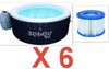 Repuesto Filtro Bestway Cartucho Bomba Hidromasaje Lay Z Spa 1 Repuesto Filtro Bestway Cartucho Bomba Hidromasaje Lay Z Spa 1