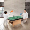 Mini Mesa De Ping Pong Com Rede E Raquetes Multikids 3