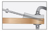 Mecha Escalonada Pocket Jig Hexagonal 1/4 Milescraft - Ynter 2