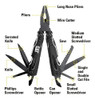 Multi Herramienta 13 En 1 Cat 980021 Multitool Acero Pinza 2