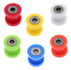 Rolo De Corrente De Motocicleta Roda Polia Mm Vermelho 7