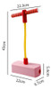 Pogo Bouncer Saltando Brinquedo Exercício De Salto Rosa 1