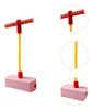 Pogo Bouncer Saltando Brinquedo Exercício De Salto Rosa 2