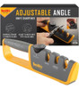 Afilador De Cuchillas Ajustable Para Caza, Gris/amarillo 0
