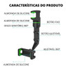 Suporte Pra Celular Veicular Encaixe Retrovisor Carro 360° 4
