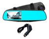 Espejo Retrovisor + Cámara Frontal Full Hd  170º P/ Auto 13u 2
