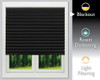 Redi Shade - Persiana Blackout Plisada, Color Negro 5