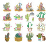 77 Matrices P/ Maquinas De Bordar Flores / Cactus 3