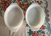 Rigopal Opaline Baking Dishes Duo – Oval Ovenware Set (Used)