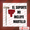 Soporte Plastico Para Martillo Rompe Cristal Gabinete 1