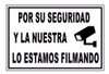 Lo Estamos Filmando - Calco Autoadhesivo - Sticker En Vinilo 0