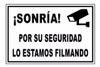 Lo Estamos Filmando - Calco Autoadhesivo - Sticker En Vinilo 1