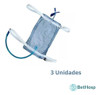 Bolsa Para Drenagem De Urina Perna Sist.fechado 750ml - 3 Un 1