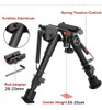 Bipé De 6-9 Polegadas Para Rifle De Caça E Tiro De 20-22 Mm 3