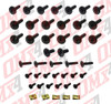 Kit Tornillos De Carenado Mondial Ld 110 Ld 110 S 2001-2018 2 Kit Tornillos De Carenado Mondial Ld 110 Ld 110 S 2001-2018 2