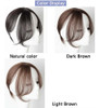 Peruca Natural Francesa 3d,  Franja Peruca Cabelo Topo 7